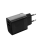 Ładowarka i akumulator FIXED Ładowarka sieciowa 17W 2xUSB-A + kabel USB-C 1m czarny